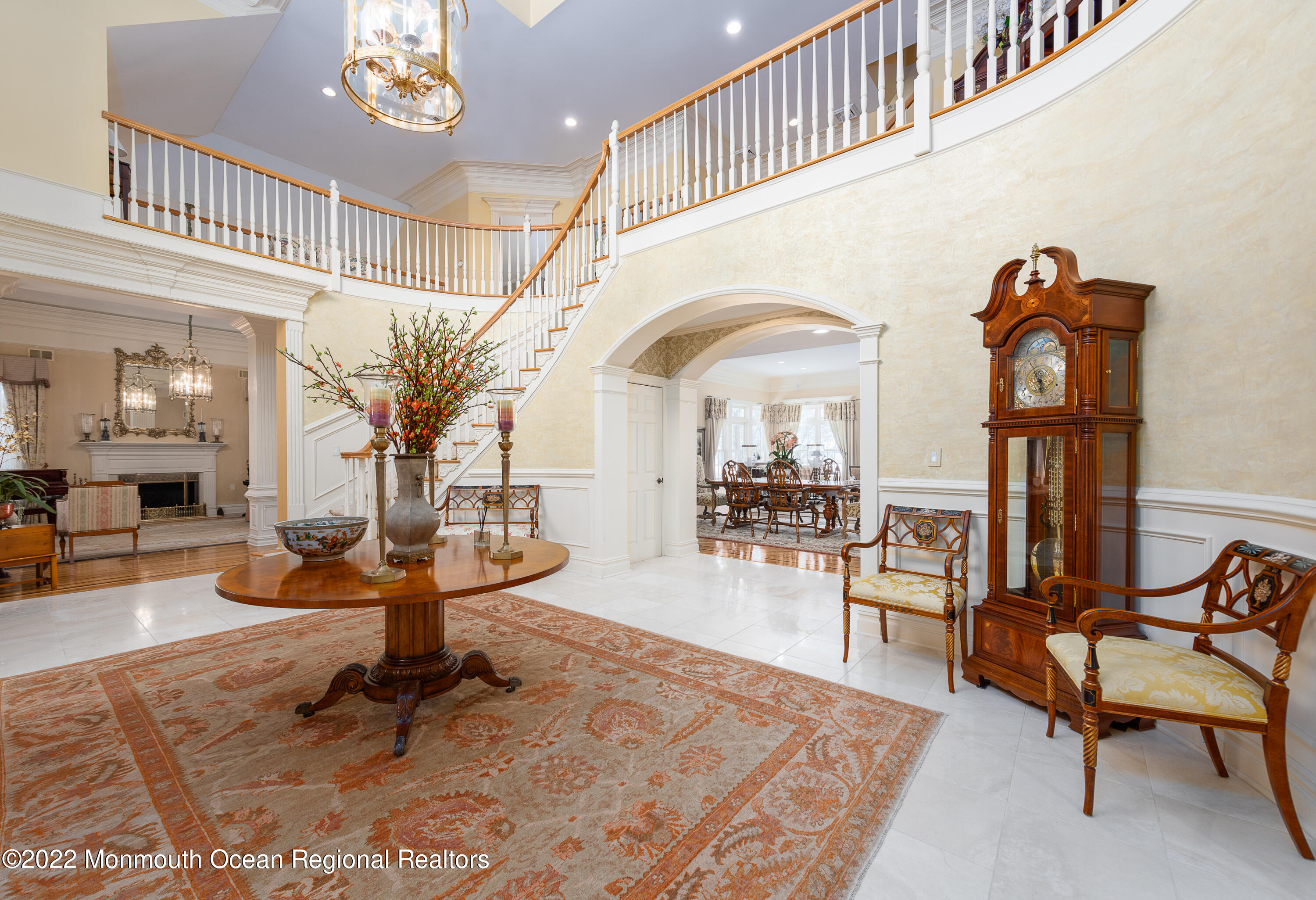 24 Conover Lane Rumson, NJ 07760 - Photo 5 of 39 a view of a livingroom with furniture and a floor to ceiling window