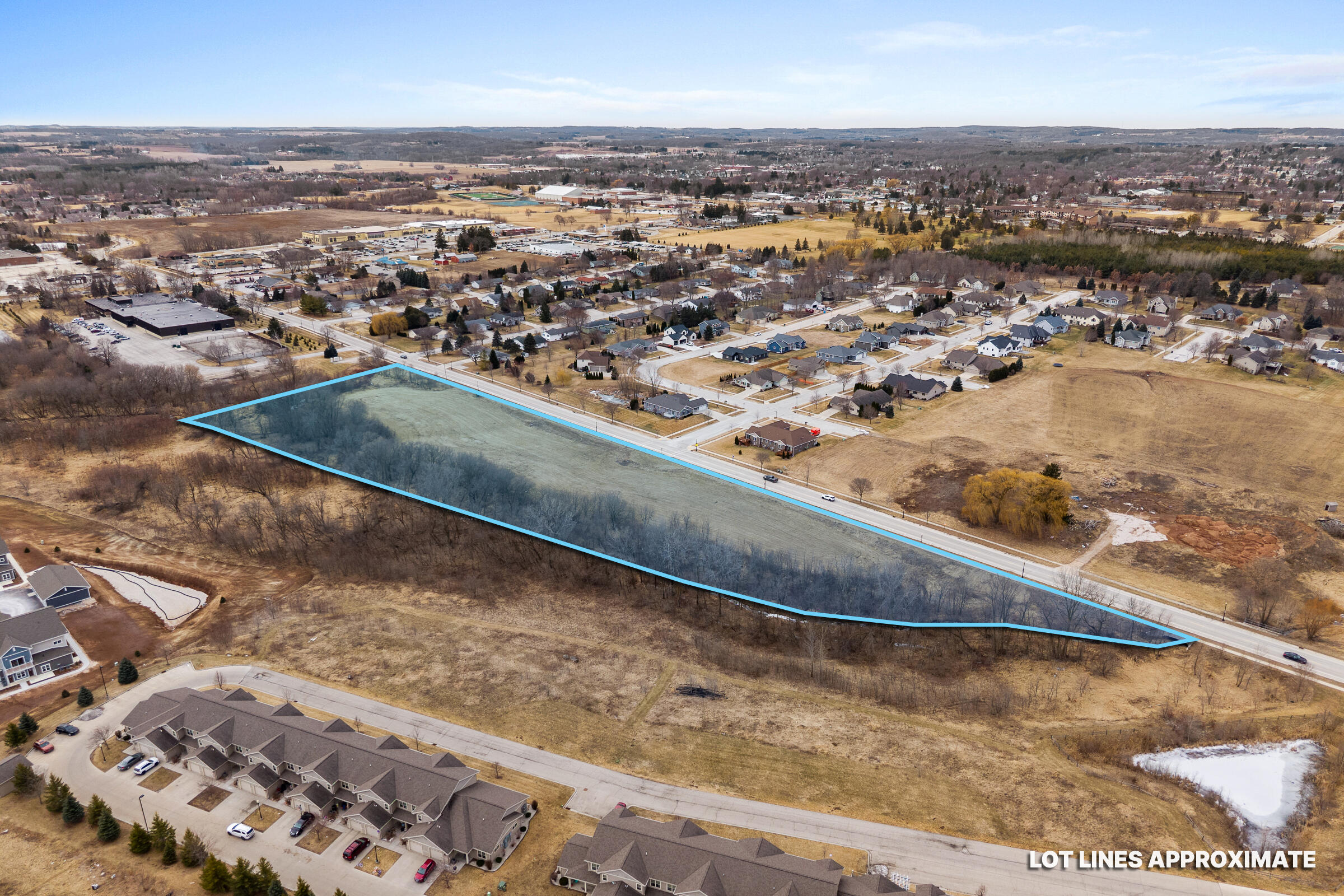 Lt10 North Pleasant View Road Plymouth, WI 53073 - Photo 1 of 15 Lot Lines Approximate