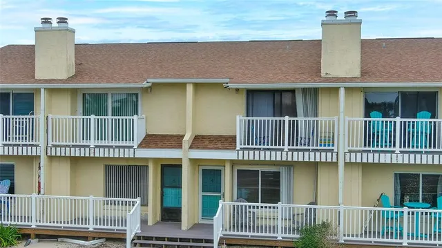 a front view of a house having yard