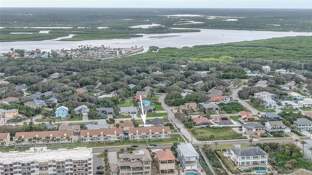 4740 South Atlantic Avenue, Unit 4 Ponce Inlet, FL 32127 - Photo 32 of 38 a view of a city with an ocean view