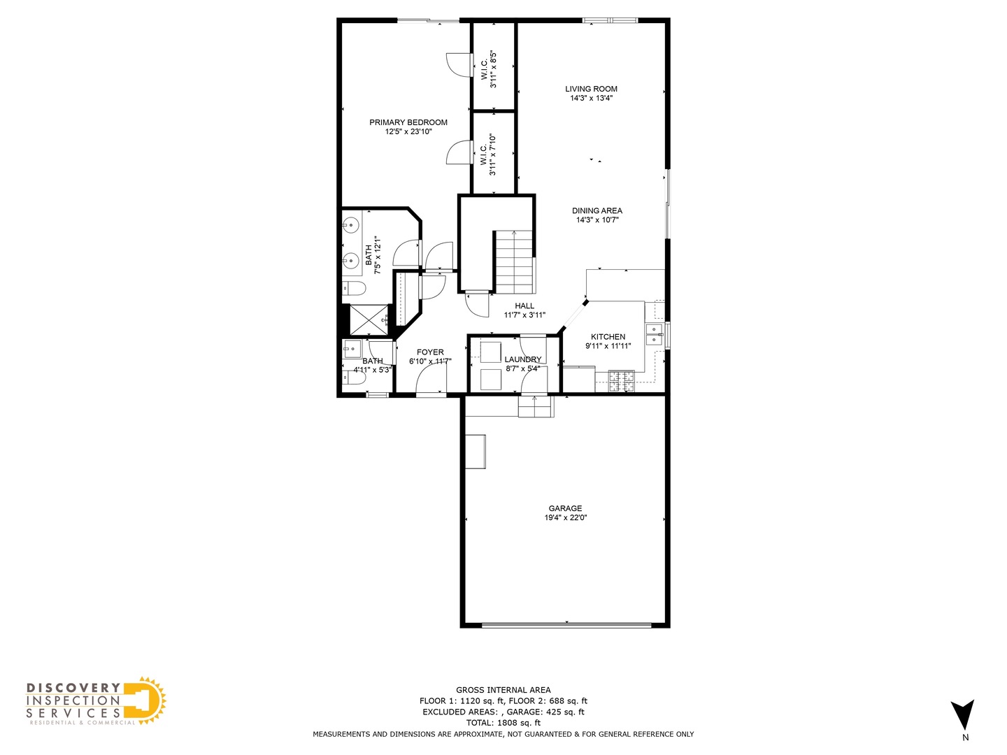 331 Rickert Street Hinckley, IL 60520 - Photo 17 of 19 a picture of floor plan