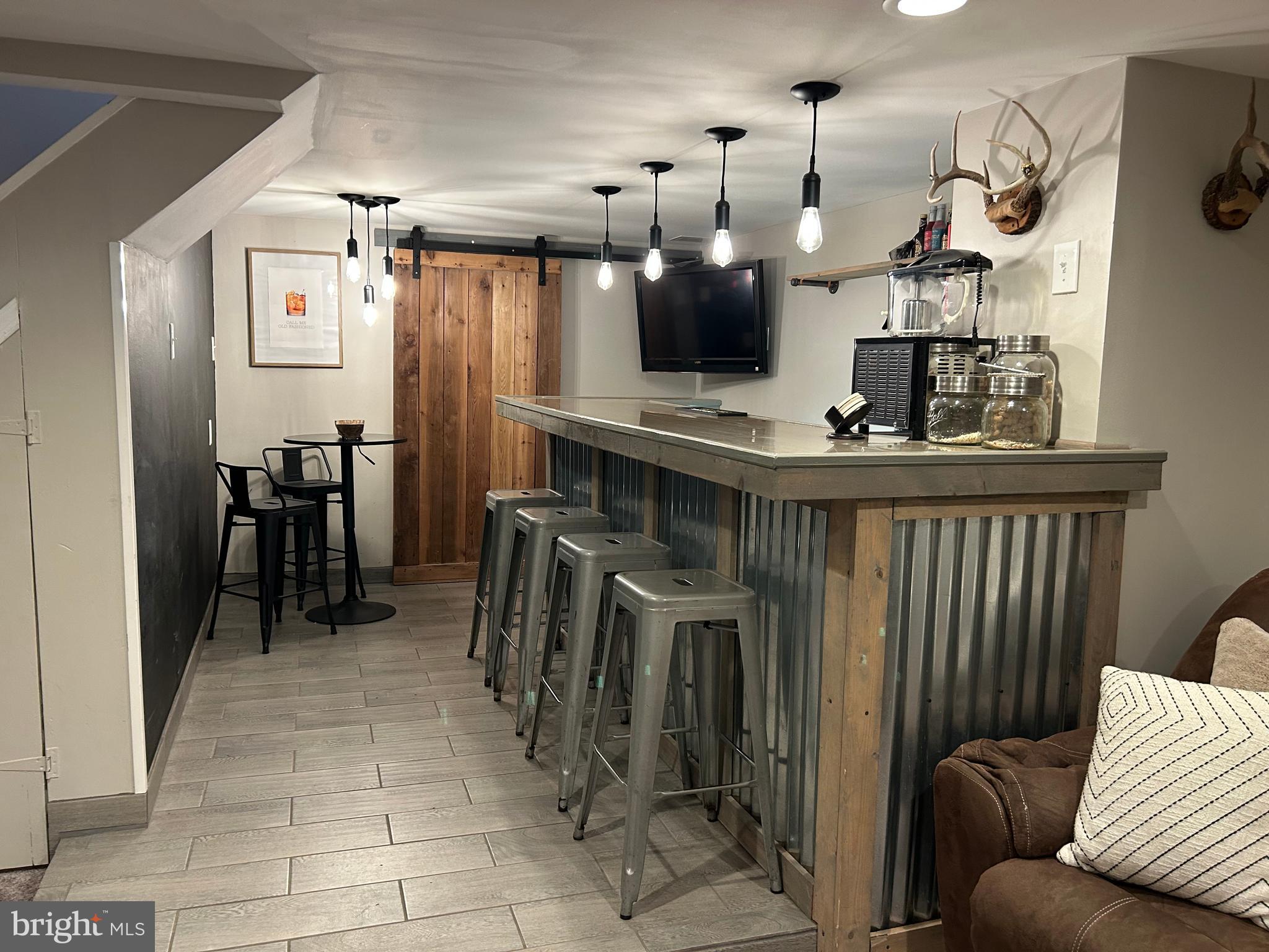 12854 Medford Road Philadelphia, PA 19154 - Photo 26 of 43 Completely remodeled basement with custom bar