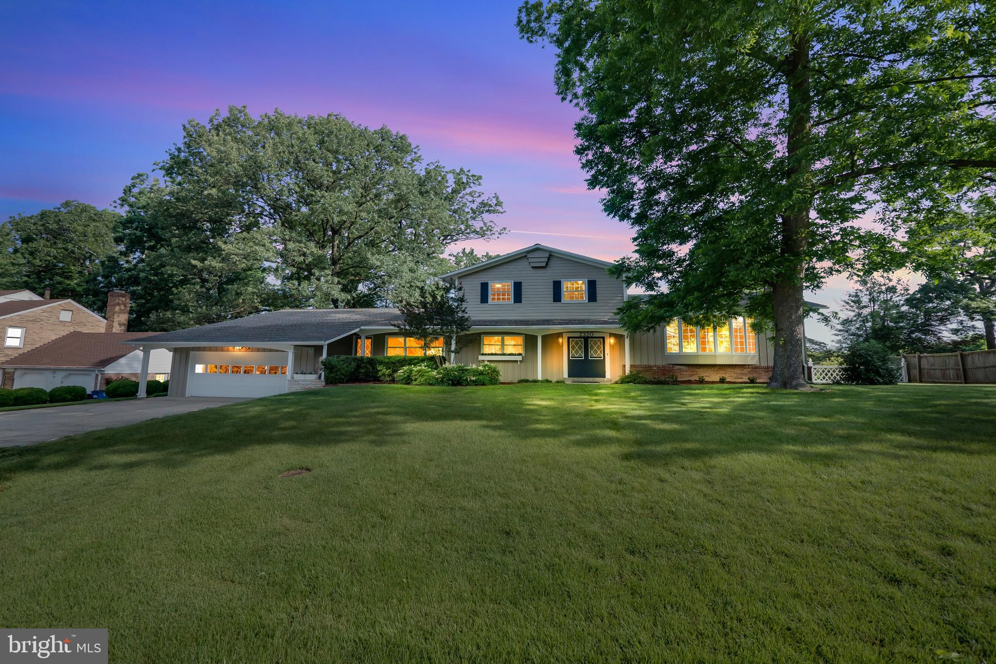 2320 Parallel Lane Silver Spring, MD 20904 - Photo 1 of 34 Exterior at Sunset