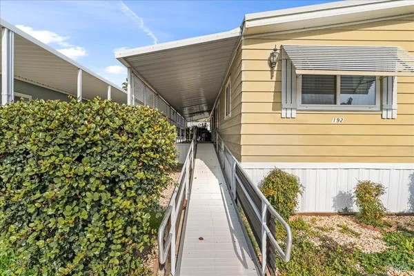 a view of a house with a window