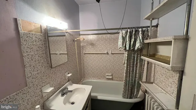 a view of a bathroom