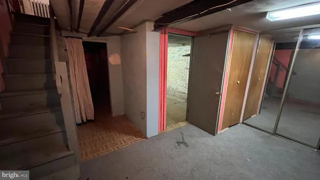 a storage room