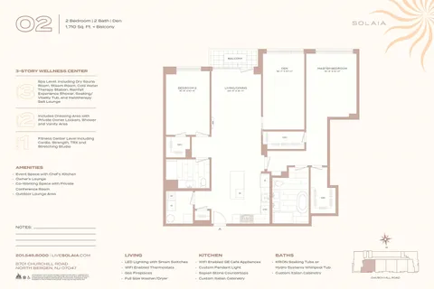 $1,290,000 | 8701 Churchill Road, Unit 502, North Bergen, NJ 07047