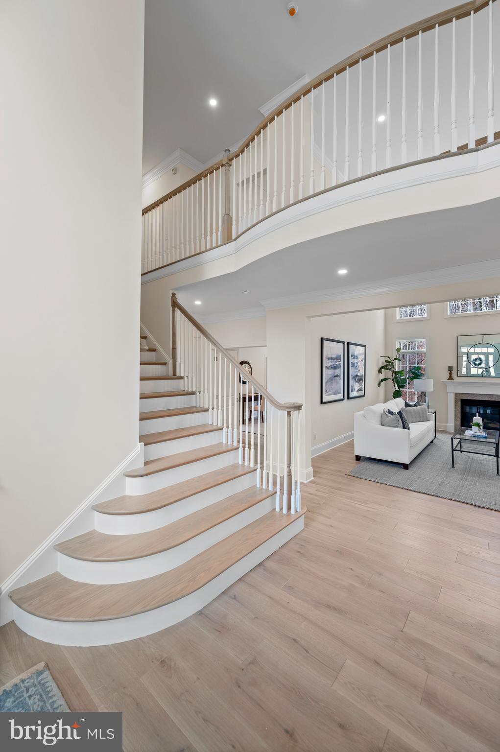 303 Begonia Circle Newtown Square, PA 19073 - Photo 16 of 26 Stunning Staircase with Balcony