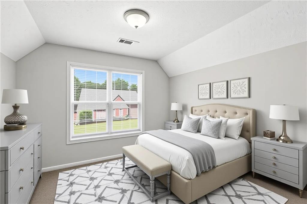 5487 Walnut Lane Lithonia, GA 30038 - Photo 35 of 43 a bedroom with a bed and a window