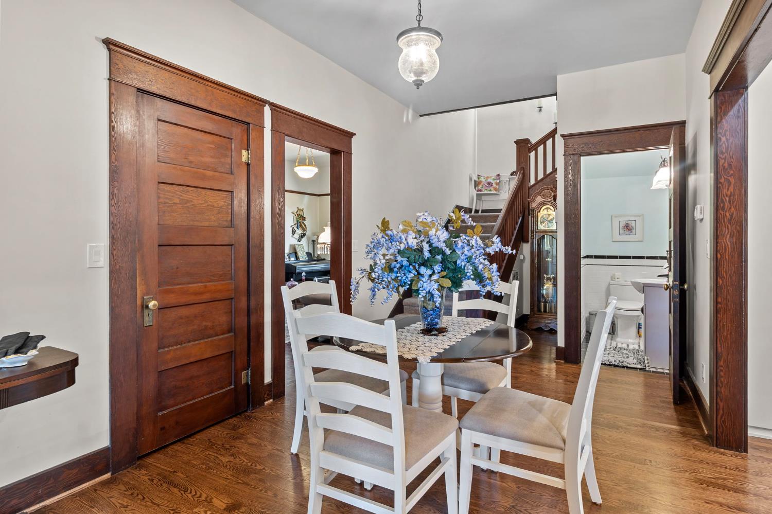 5237 Crows Landing Road Modesto, CA 95358 - Photo 15 of 87 a dining room with furniture and wooden floor