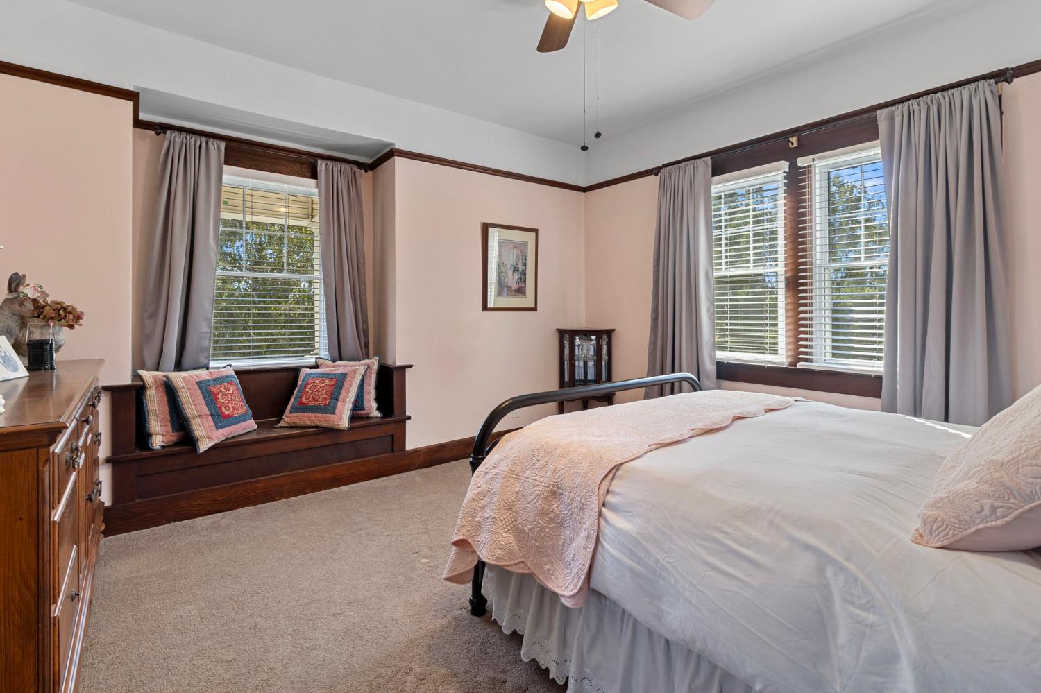 5237 Crows Landing Road Modesto, CA 95358 - Photo 38 of 87 a bedroom with a bed couch and window