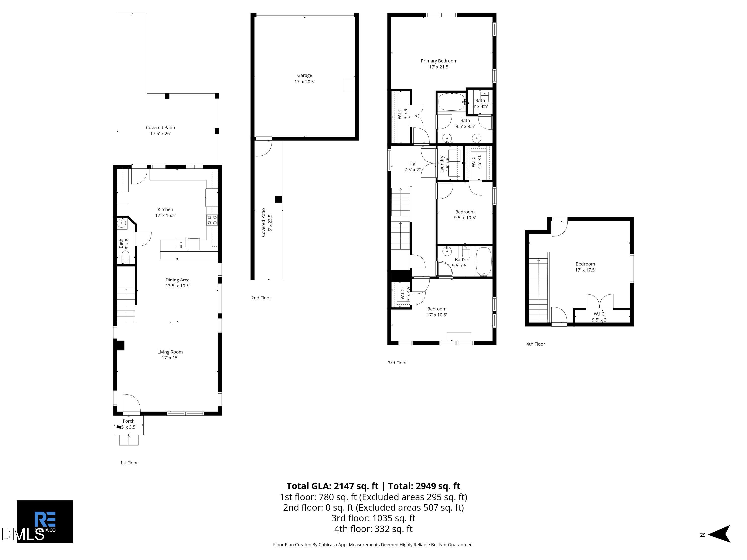 941 Branch Line Lane Apex, NC 27502 - Photo 62 of 62 Floor plan for 941 Branch Line Ln