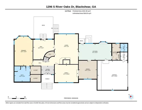 $389,900 | 1296 South River Oaks Drive, Blackshear, GA 31516