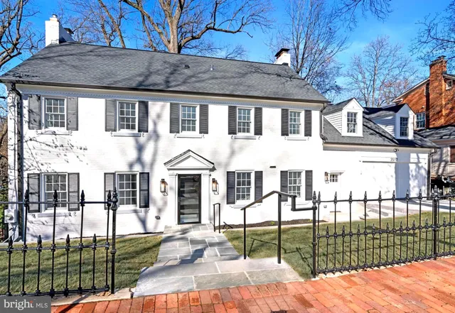 a front view of a house with balcony