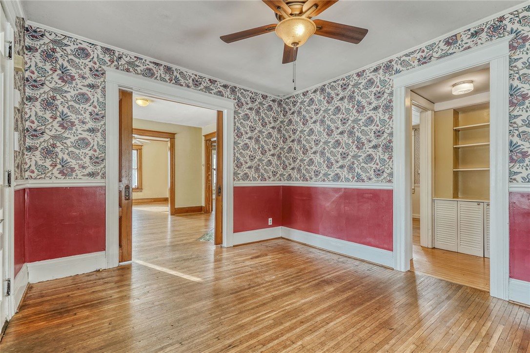 40 Stewart Street Rochester, NY 14620 - Photo 11 of 50 FORMAL DINING ROOM WITH BEAUTIFUL HARDWOODS
