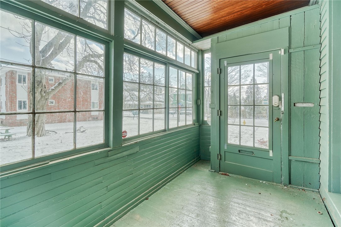 40 Stewart Street Rochester, NY 14620 - Photo 14 of 50 ENCLOSED SIDE PORCH