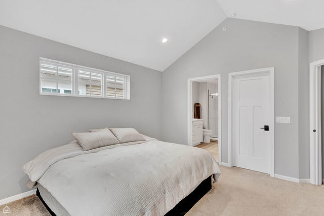 809 Lee Street Des Plaines, IL 60016 - Photo 12 of 18 a bedroom with a bed and closet