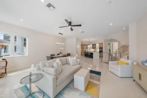 a view of a plant with a street from a balcony