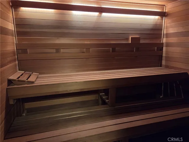 a close view of closet