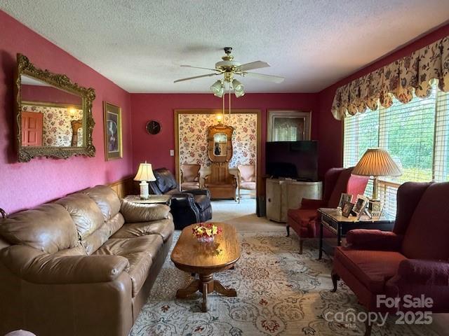 3319 Humphries Road Shelby, NC 28150 - Photo 7 of 41 a living room with furniture a fireplace and a large window