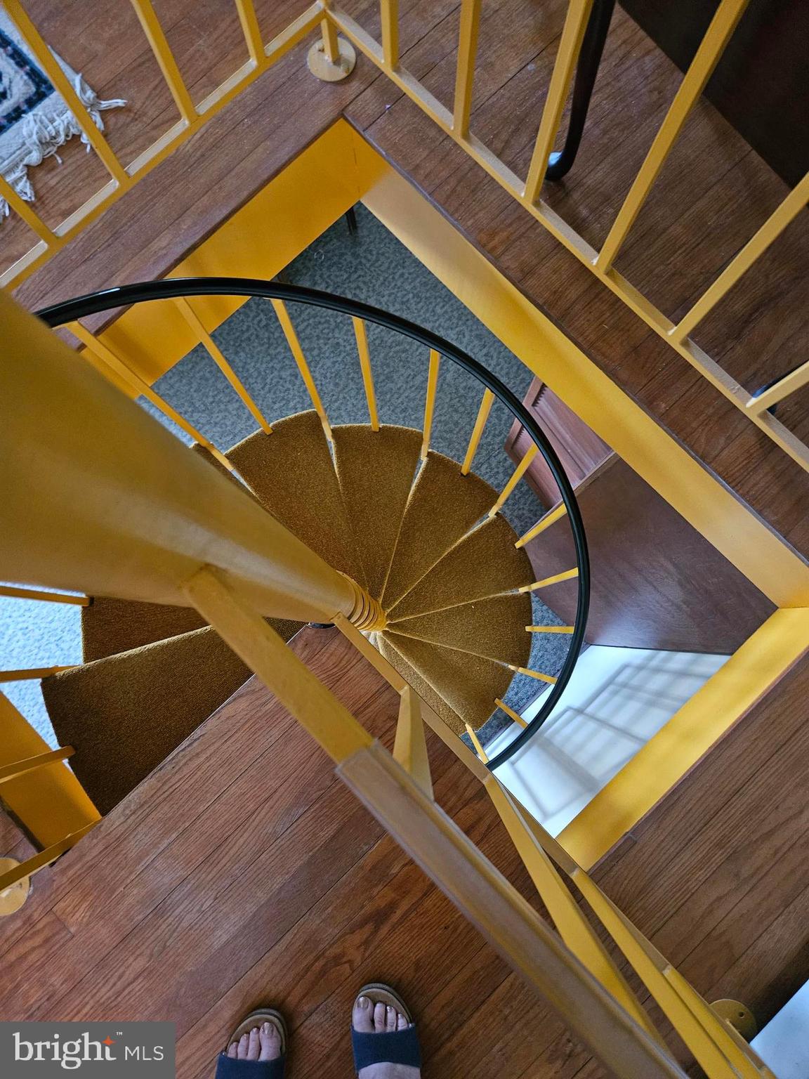 3014 Benson Mill Road Upperco, MD 21155 - Photo 13 of 19 spiral staircase to basement