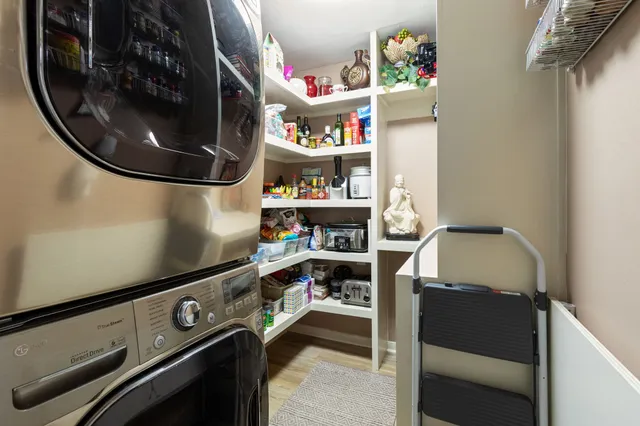 a view of washer and dryer