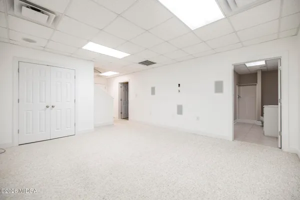 a view of storage and utility room