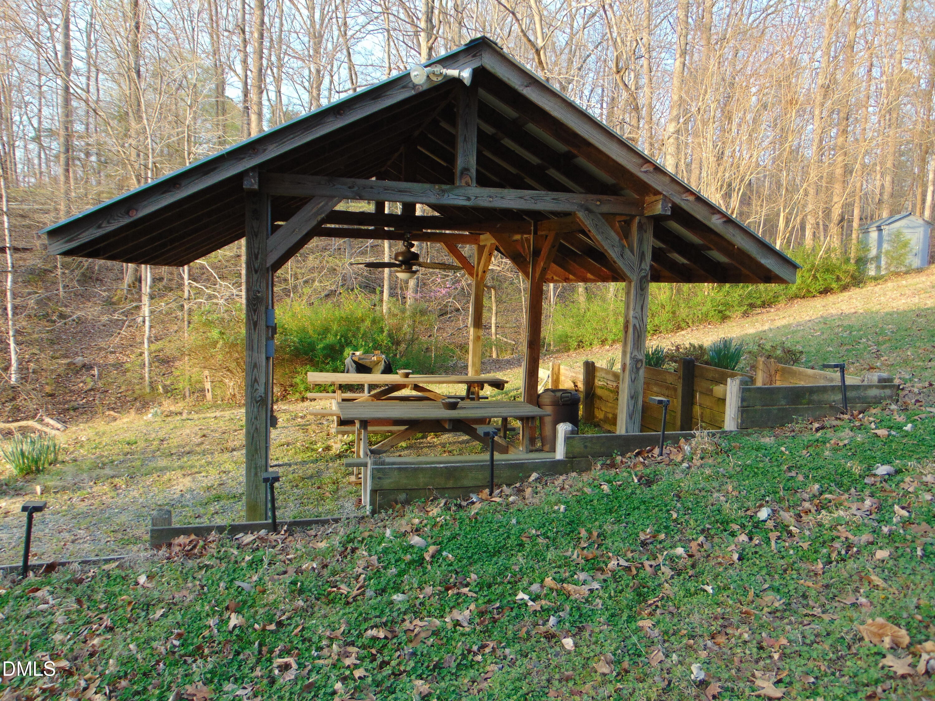 130 Lake View Road Prospect Hill, NC 27314 - Photo 43 of 73 a view of sitting space in the backyard