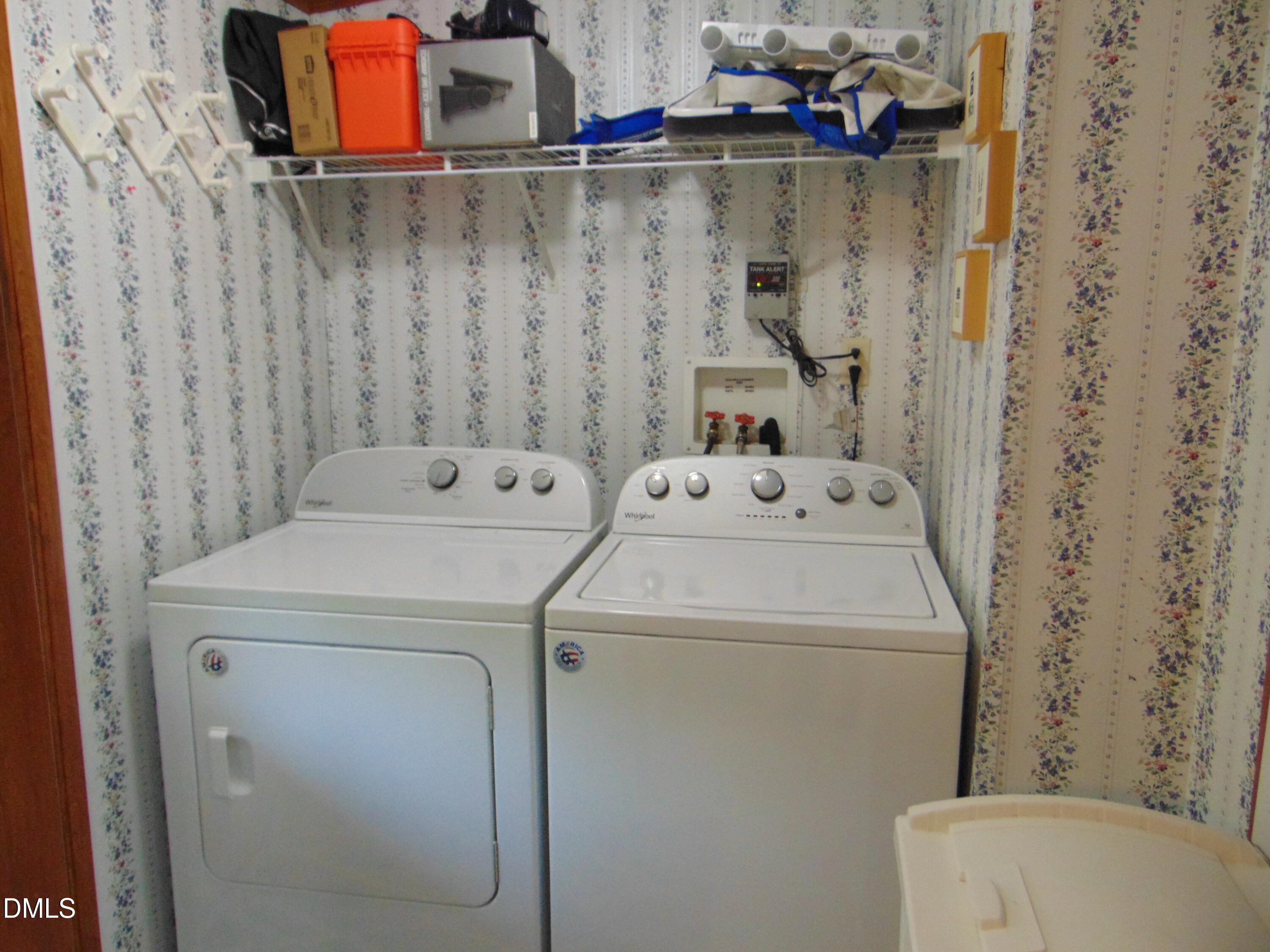 130 Lake View Road Prospect Hill, NC 27314 - Photo 61 of 73 a utility room with dryer and washer