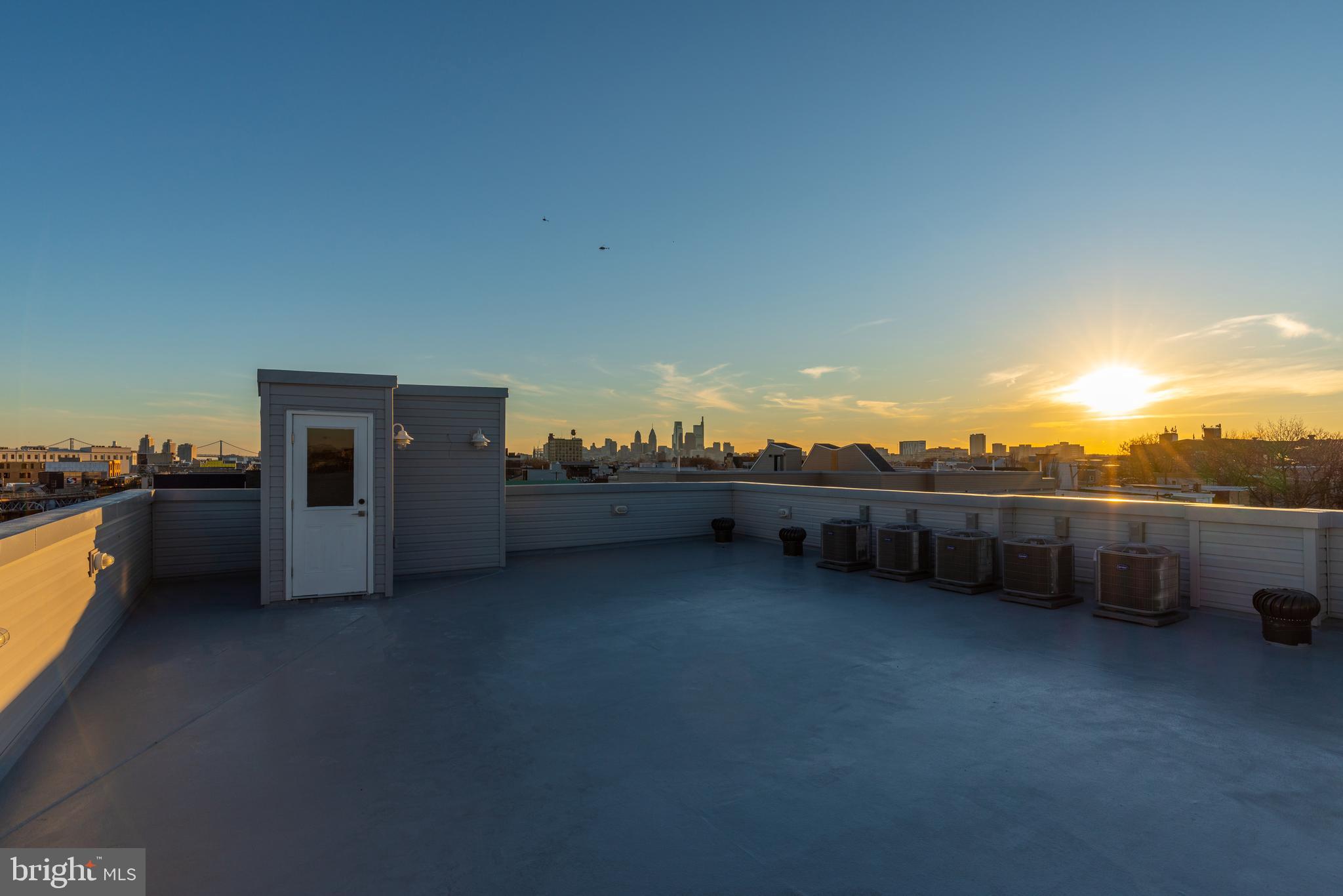 2517 Hope Street, Unit 5 Philadelphia, PA 19133 - Photo 31 of 35 a view of a terrace with a ocean