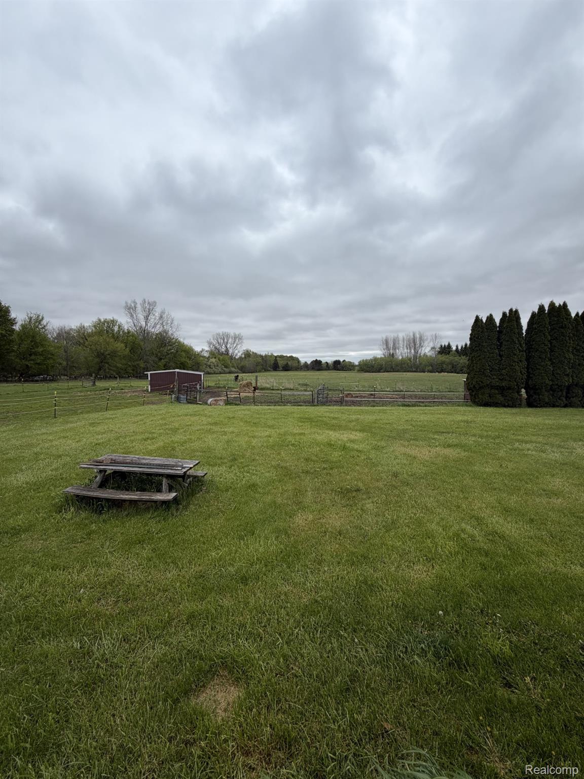 5200 Mayville Road Clifford, MI 48727 - Photo 17 of 17 View of yard with a view of countryside