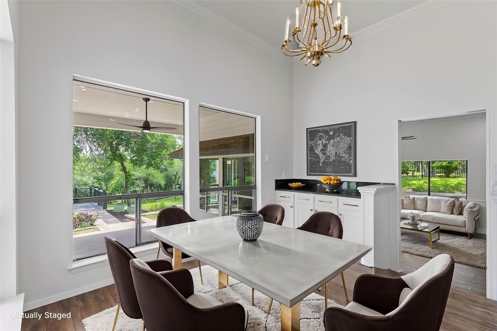 2109 Greta Lane Fort Worth, TX 76120 - Photo 15 of 40 a view of a dining room with furniture window and outside view