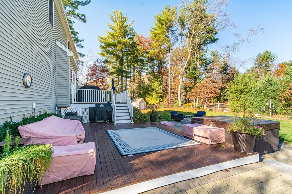 30 April's Way Tewksbury, MA 01876 - Photo 35 of 42 a view of a chairs and table in the patio