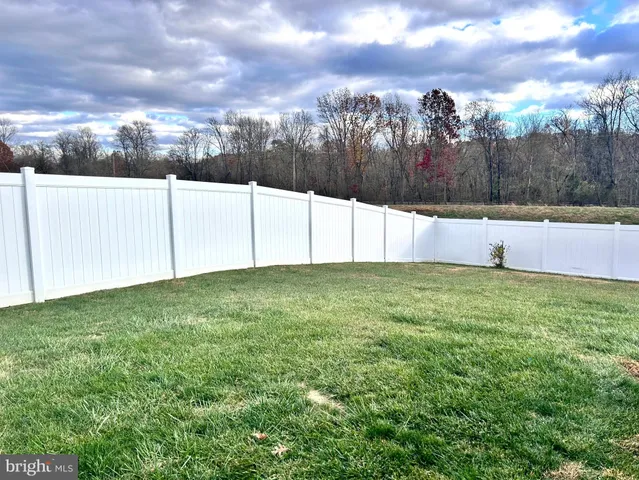 a view of a porch in front of a house