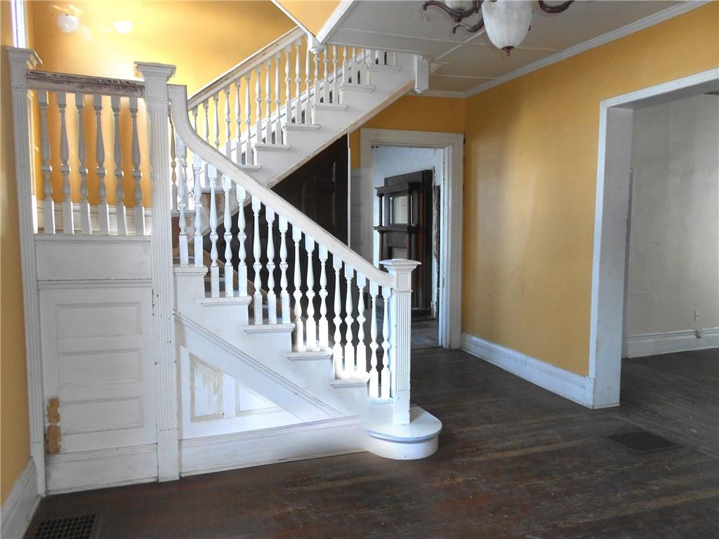 601 Locust Place Sewickley, PA 15143 - Photo 2 of 23 a view of entryway with wooden floor
