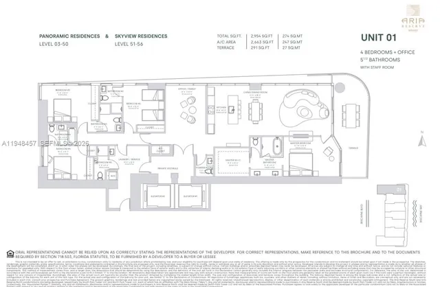 $19,900 | 700 Northeast 24th Street, Unit 901, Miami, FL 33137