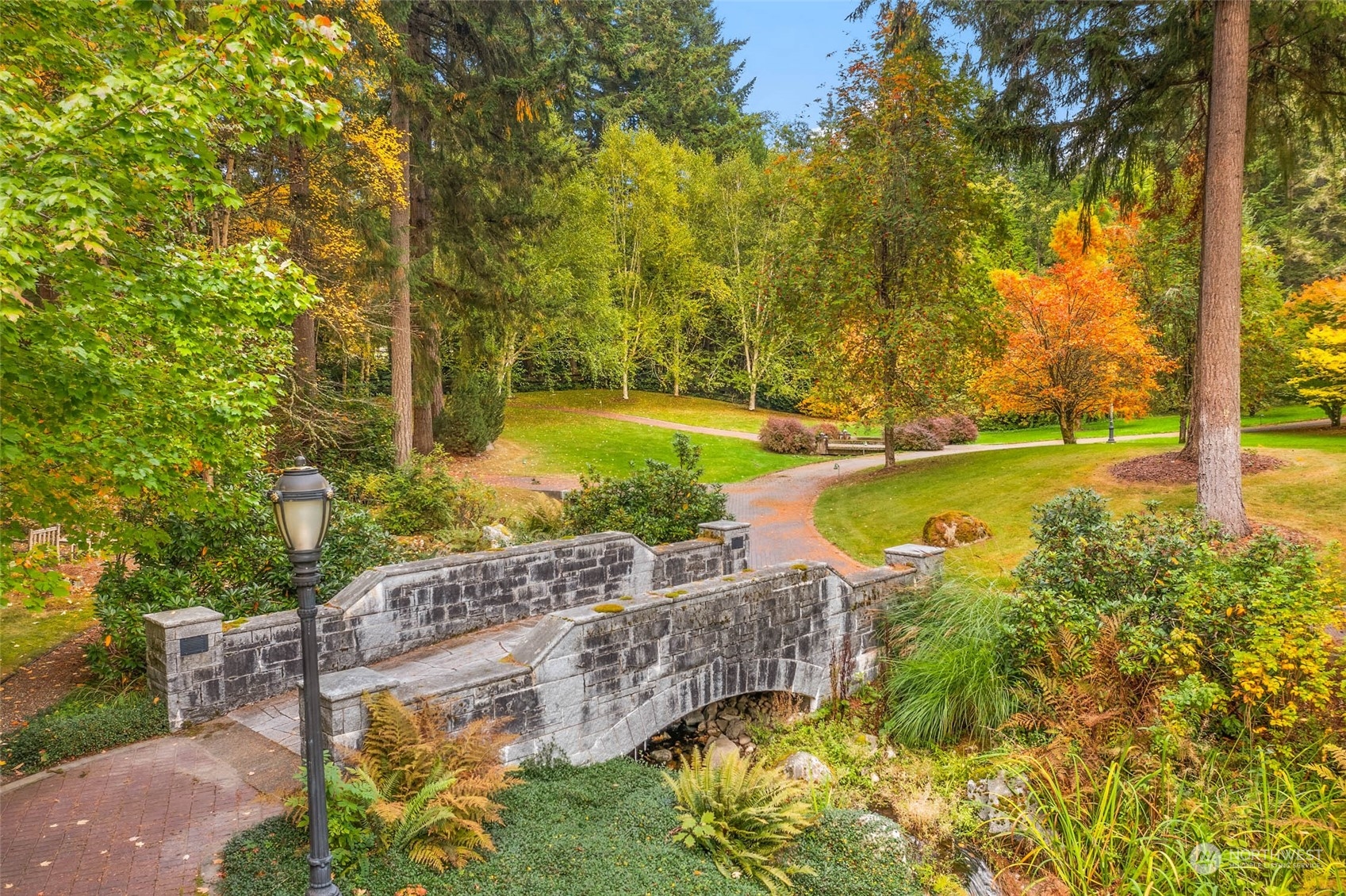 12011 Southwest 220th Street Vashon, WA 98070 - Photo 32 of 40 a view of a garden with an ocean