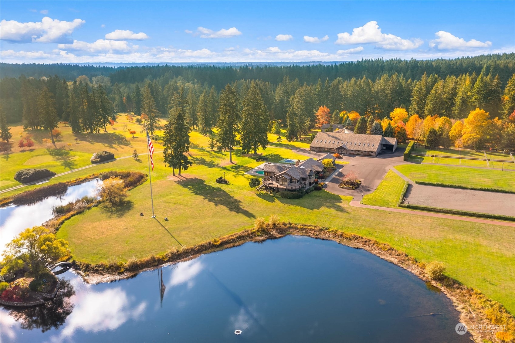 12011 Southwest 220th Street Vashon, WA 98070 - Photo 8 of 40 a view of a lake with outdoor space