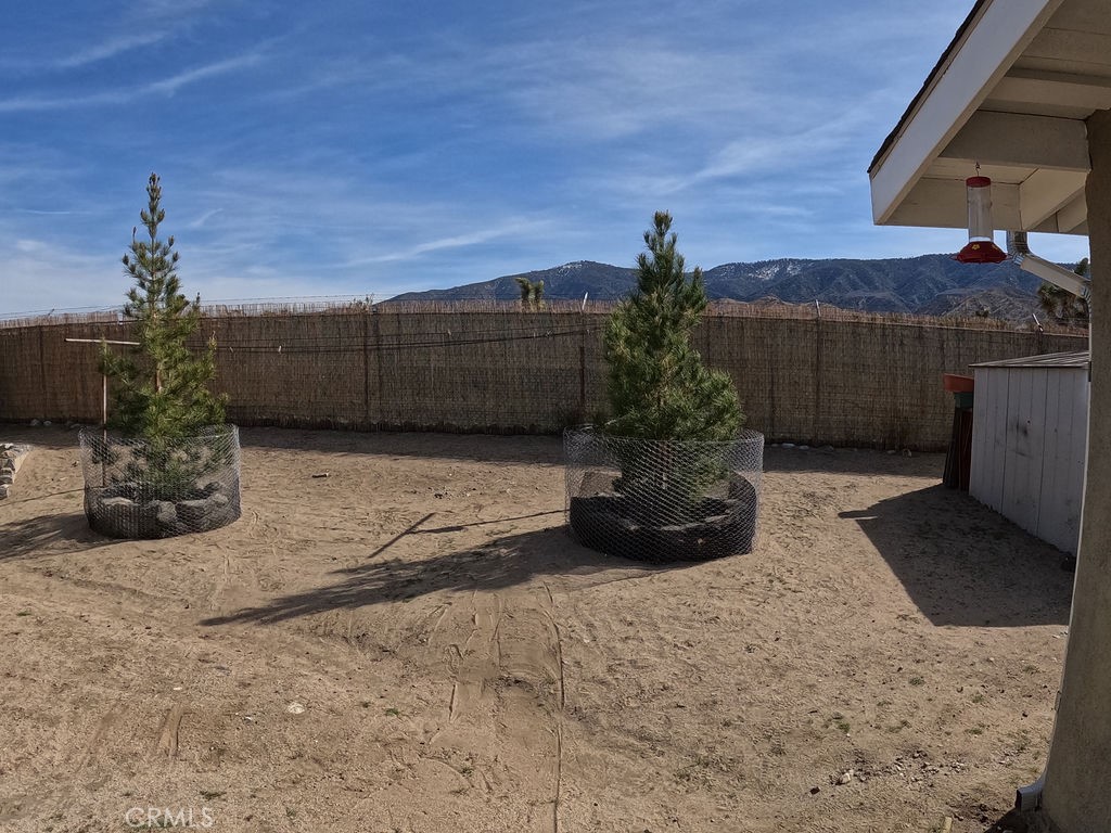 30000 Buchannon Ranch Road Llano, CA 93544 - Photo 37 of 64 a view of a backyard
