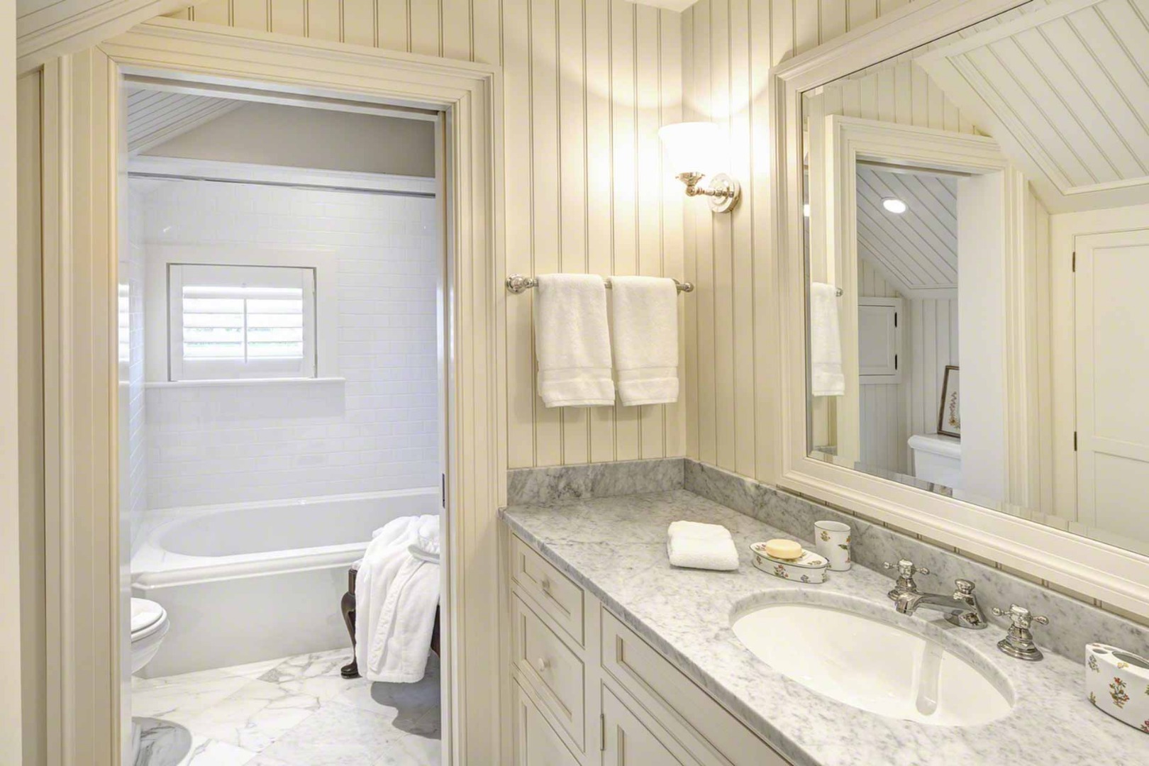 1 Field Club Drive Edgartown, MA 02539 - Photo 17 of 24 a bathroom with a granite countertop sink toilet and shower