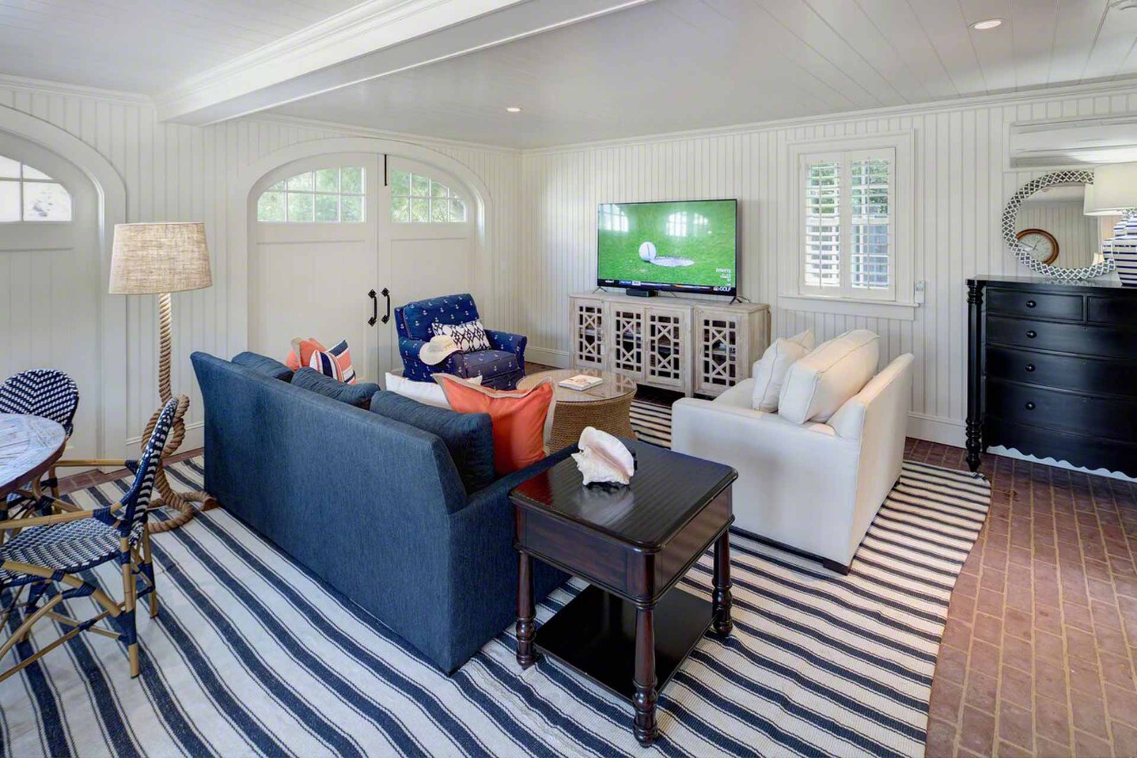 1 Field Club Drive Edgartown, MA 02539 - Photo 23 of 24 a living room with furniture and a flat screen tv