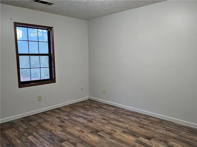 wooden floor in an empty room