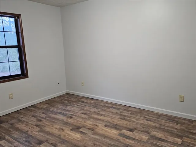 wooden floor in an empty room
