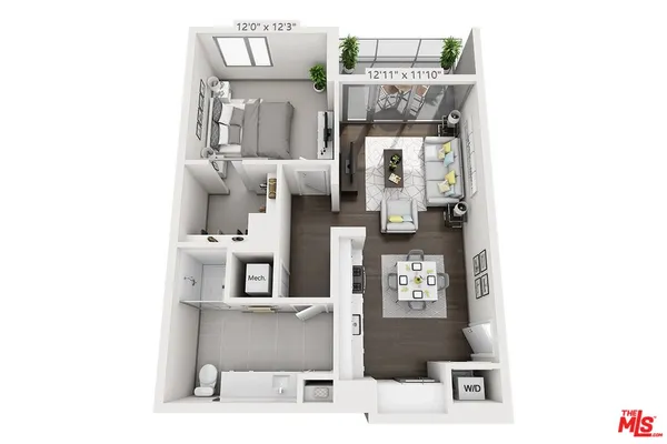 $2,999 | 3033 Wilshire Boulevard, Unit 1316, Los Angeles, CA 90020