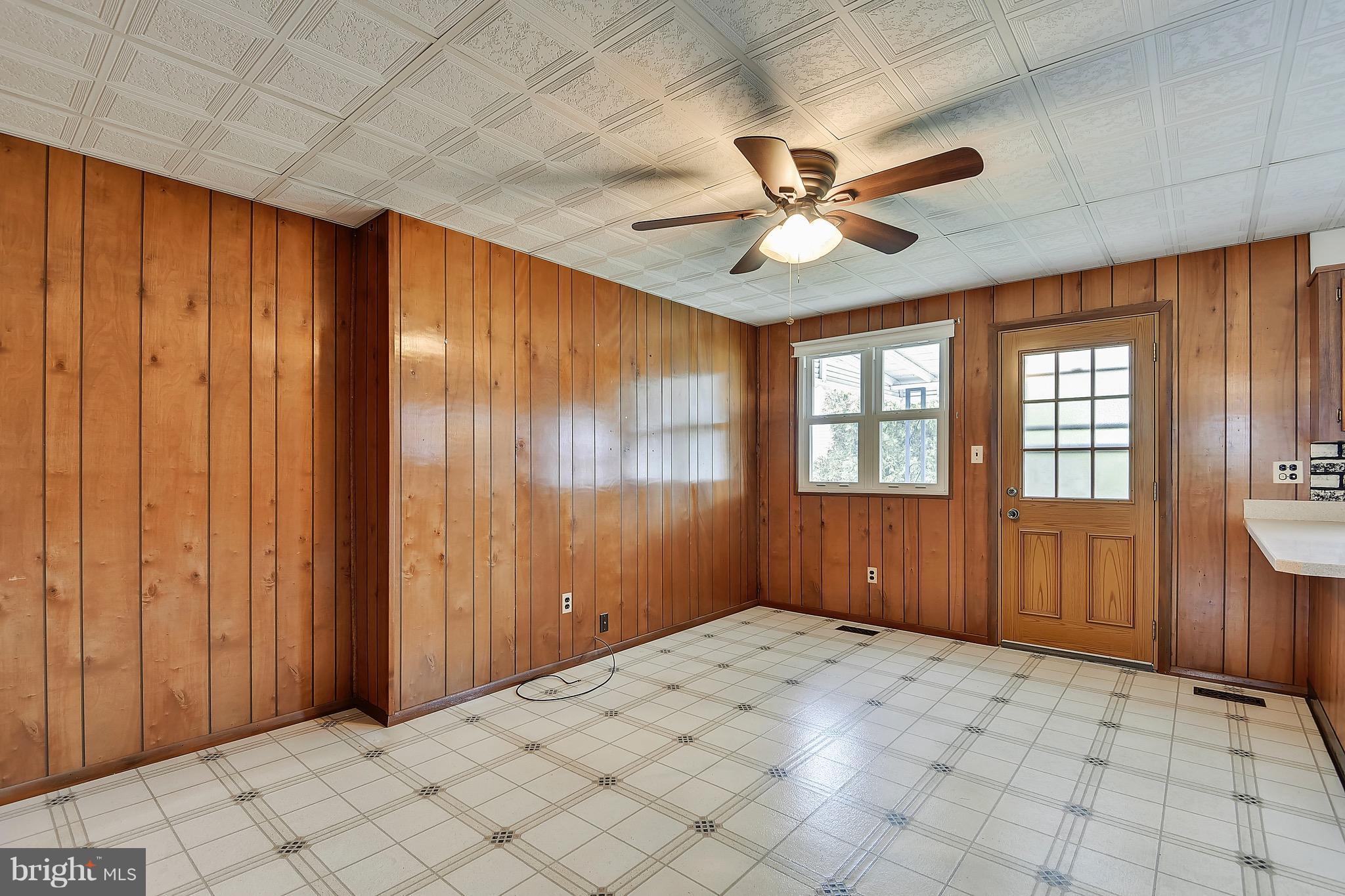 9222 Sandra Park Road Perry Hall, MD 21128 - Photo 19 of 30 Kitchen; drywall under paneling