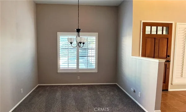 an empty room with window