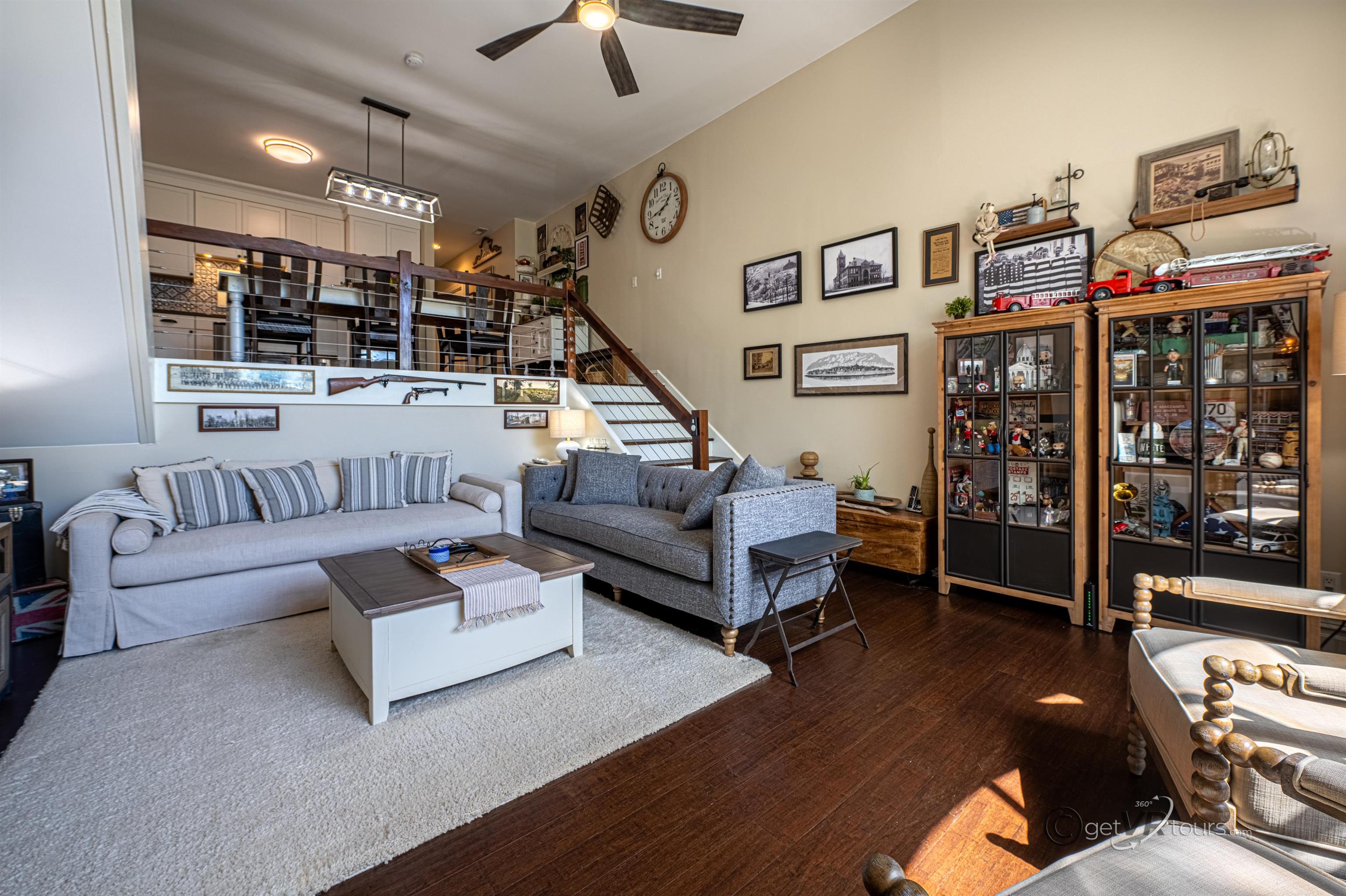 411 South Prospect Street Galena, IL 61036 - Photo 12 of 28 a living room with furniture and wooden floor