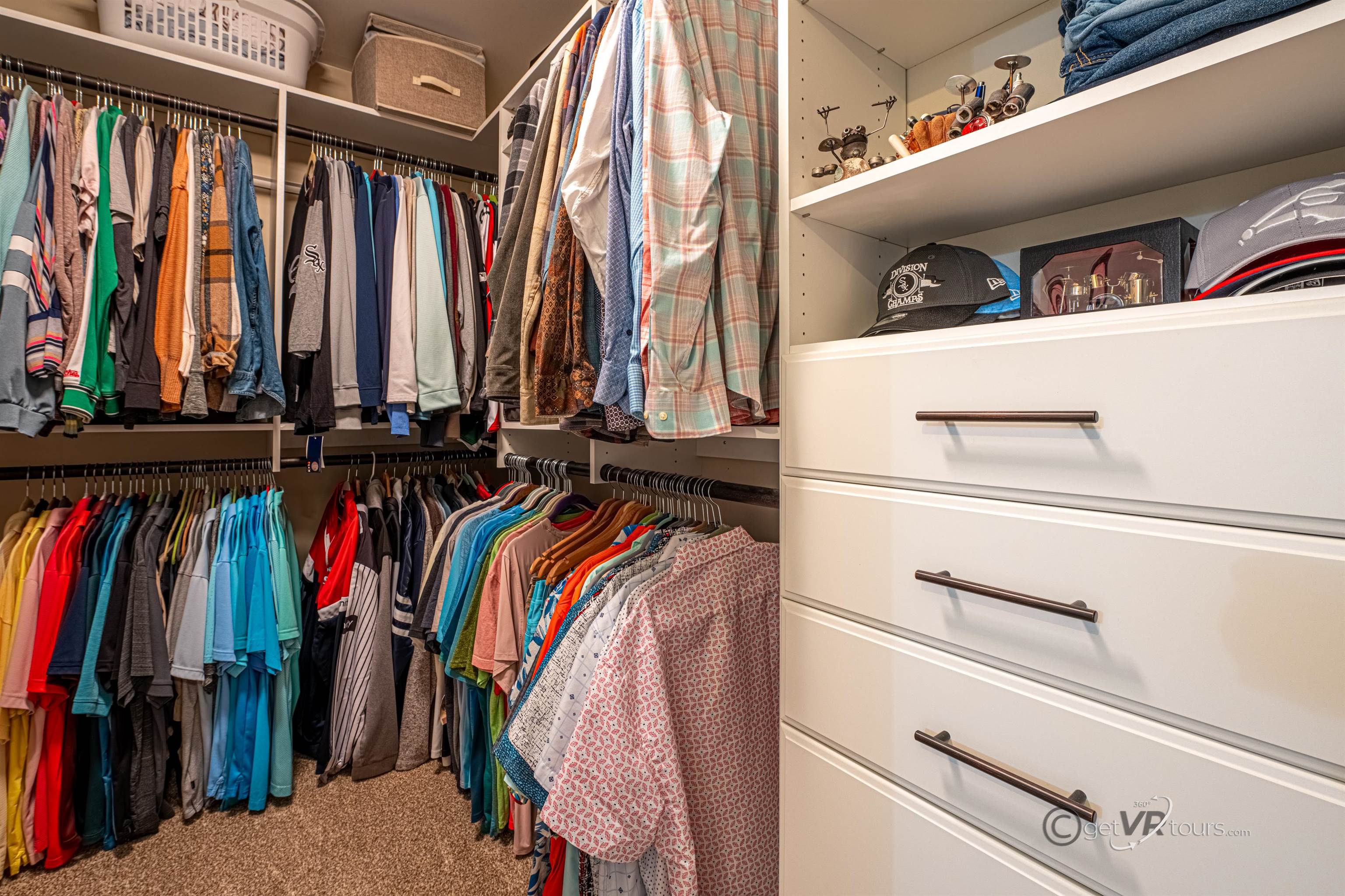 411 South Prospect Street Galena, IL 61036 - Photo 21 of 28 a view of walk in closet with clothes and shoes