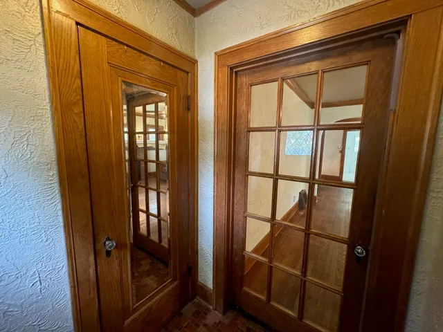 a view of an entryway