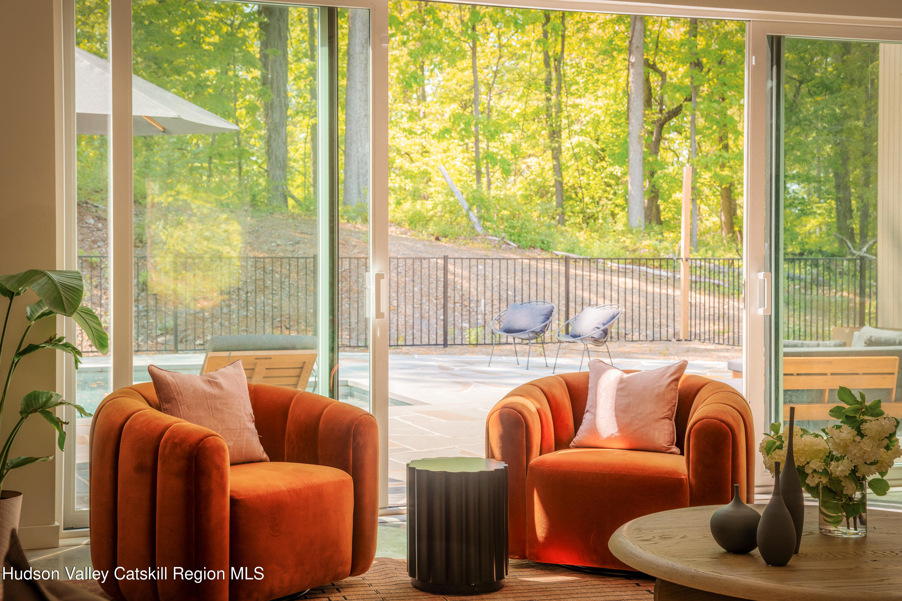 54 Langridge Road Tivoli, NY 12583 - Photo 18 of 40 a outdoor living room with furniture and a large window